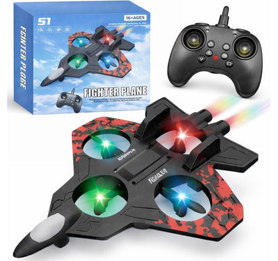 RC Combat Aircraft Drone – Fighter Jet Remote Control Flying Jet Toy for Kids (S1) 2.4GHz