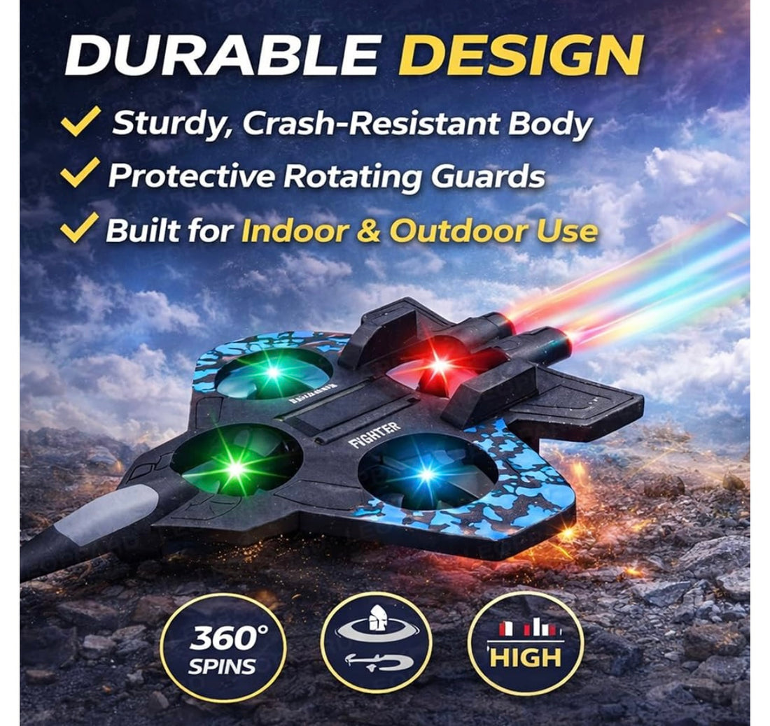 RC Combat Aircraft Drone –  Fighter Jet Remote Control Flying Jet Toy for Kids (S1) 2.4GHz
